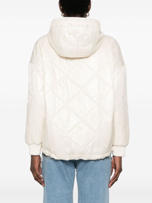 hooded padded jacket